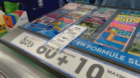 Lotto Max: une grosse cagnotte de 109 M$ en jeu .